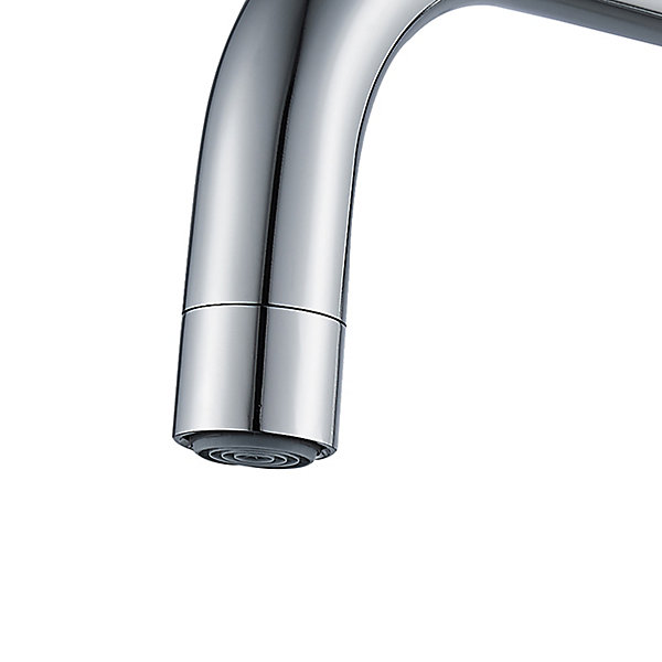 Mitigeur de cuisine rabattable chromé GoodHome Deltana