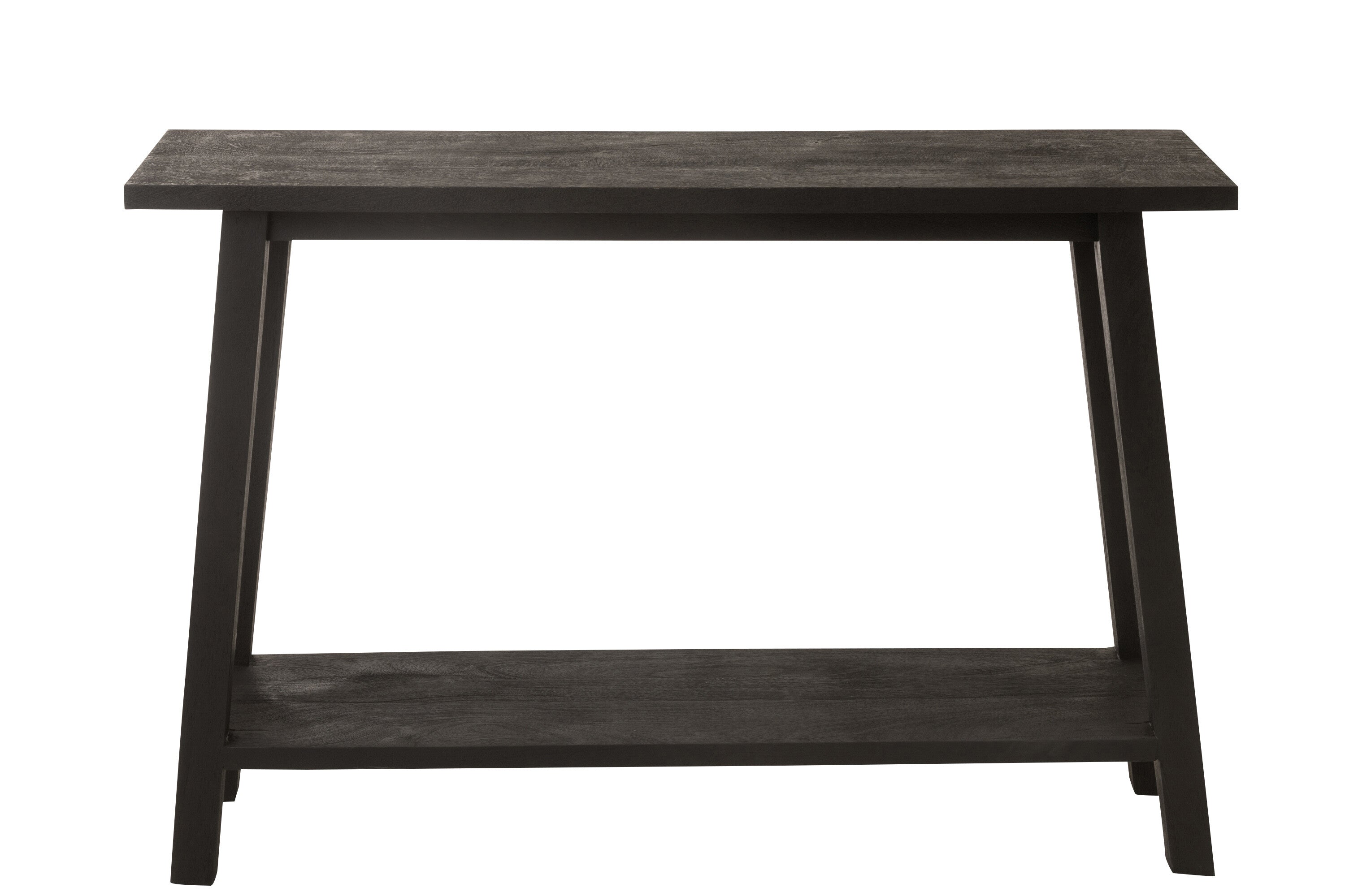 J-Line console Vierkant - hout - zwart