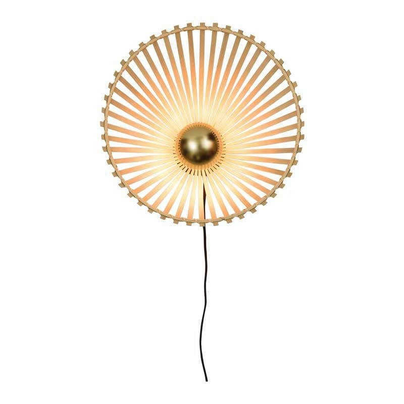 BROMO - Applique asymétrique en bambou D40