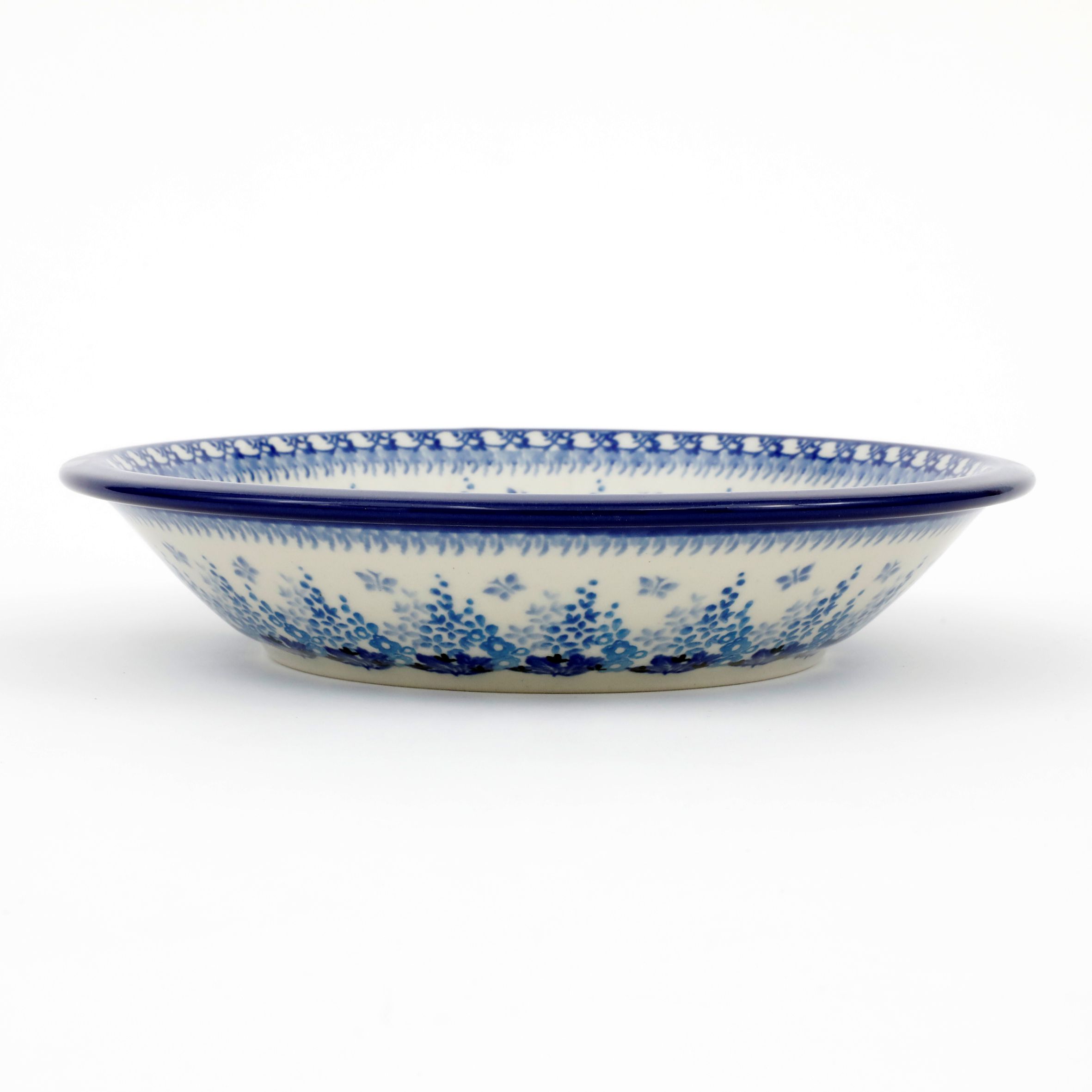 Talerz ceramiczny, głęboki 026 21,5 cm3277X Kwiat ostróżki