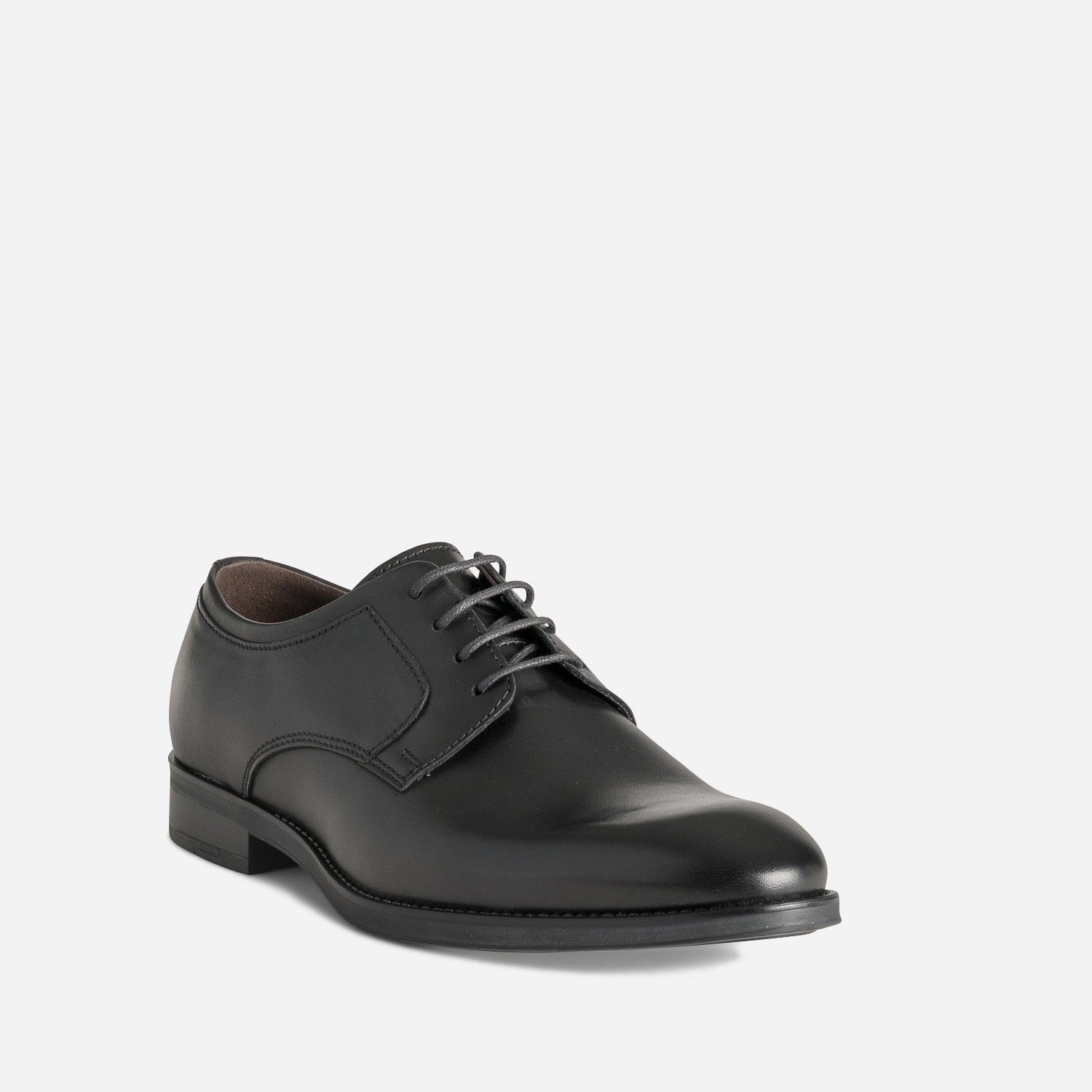 Derby noir cuir