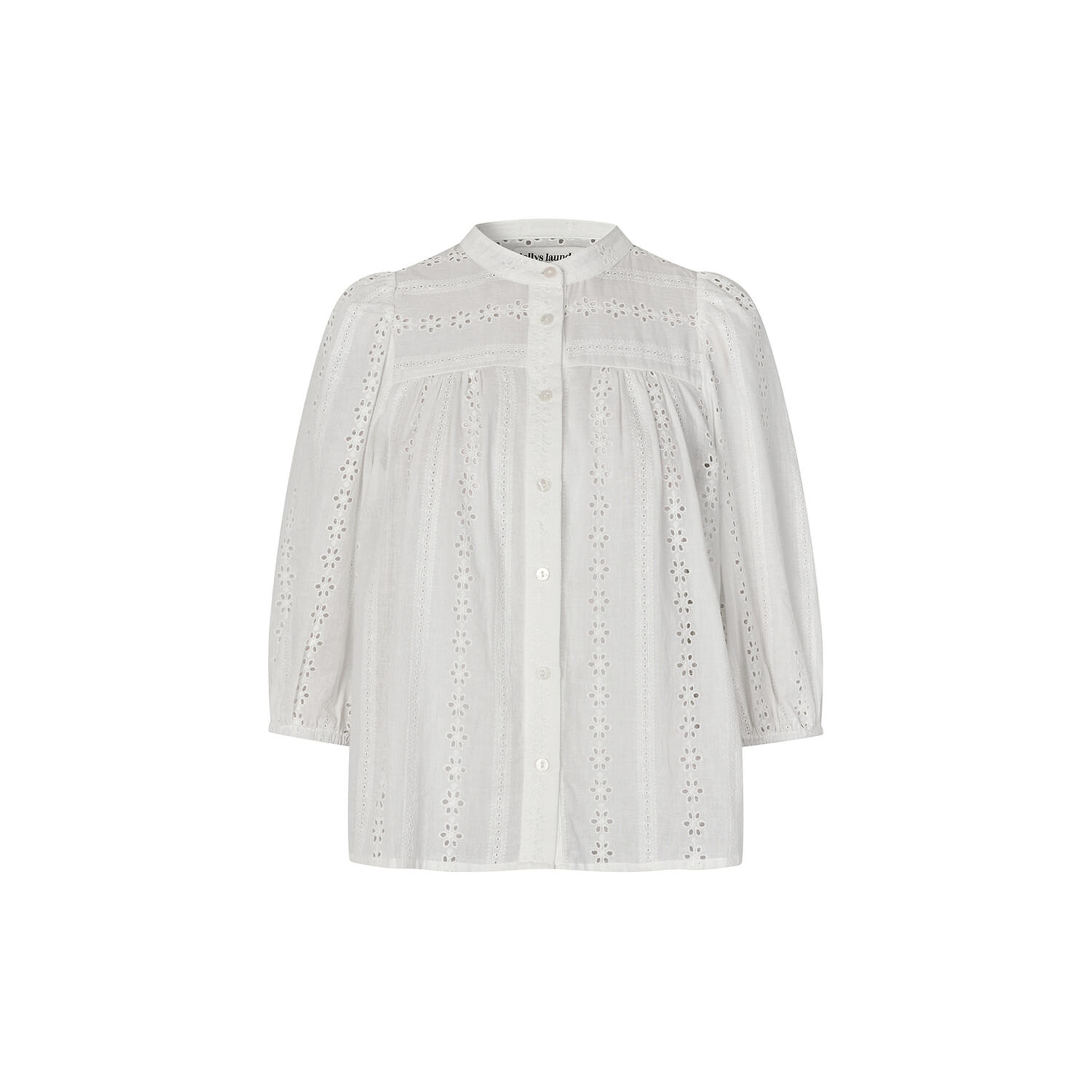 JuneLL Shirt 3/4, white