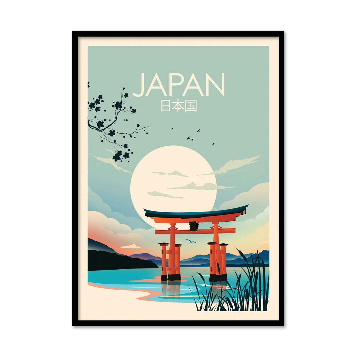 STUDIO INCEPTION - JAPAN - STUDIO INCEPTION - Affiche d'art 50 x 70 cm