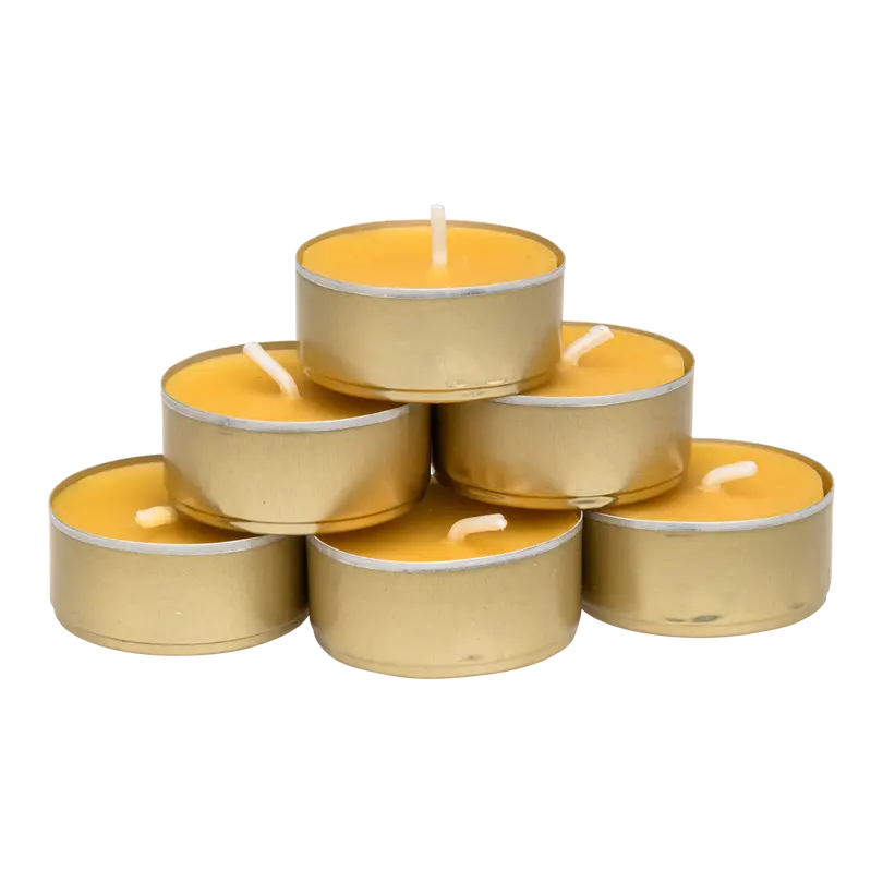 Teelichtset 6-teilig Honey