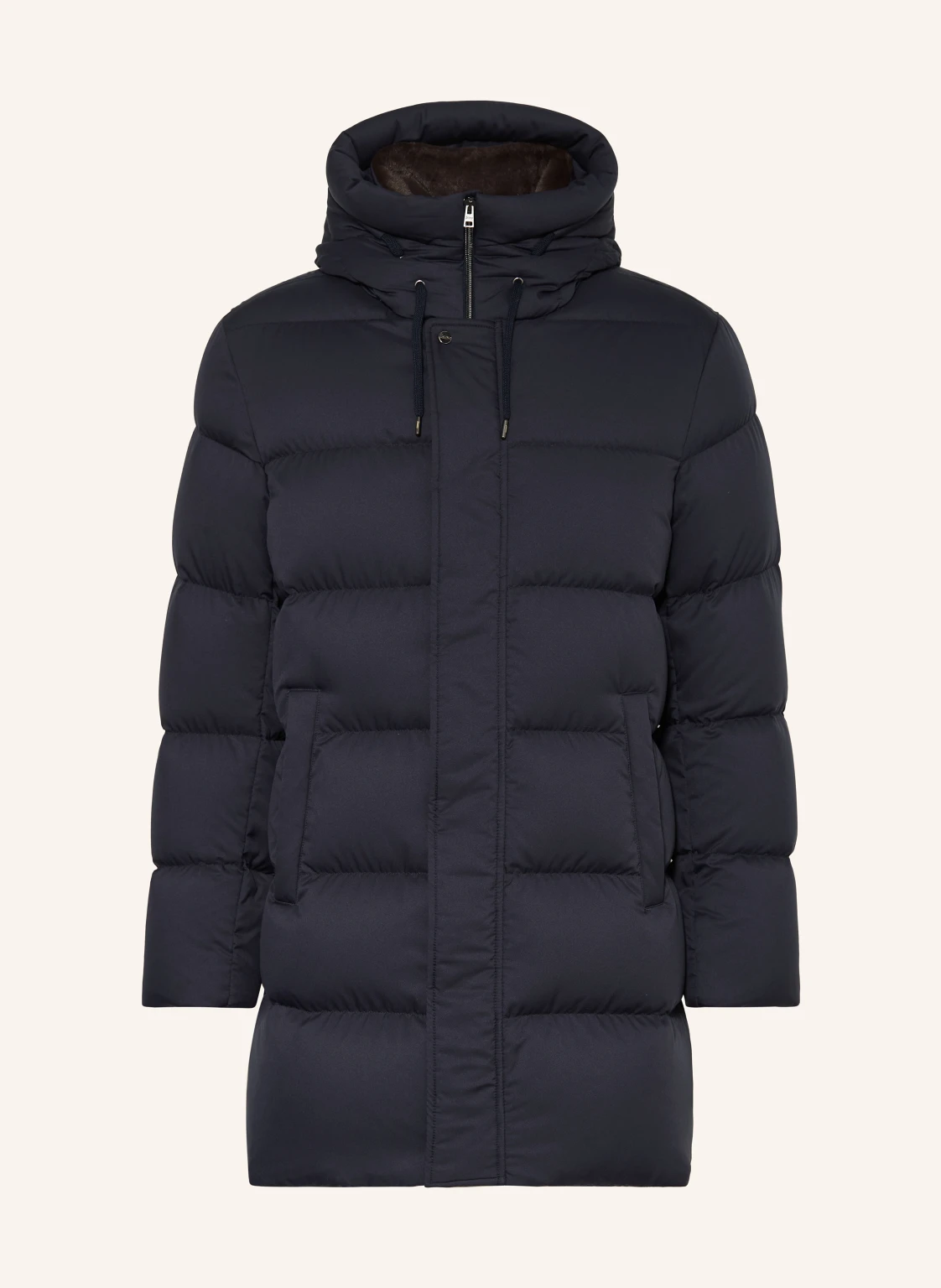 HERNO Daunenjacke mit abnehmbarem Kunstfell