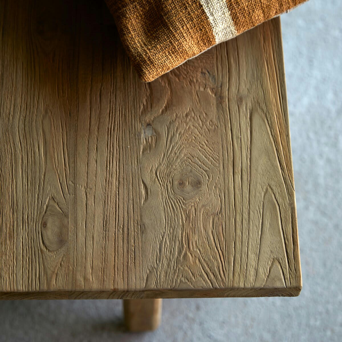 ANTONIA - Banc en teck massif recyclé