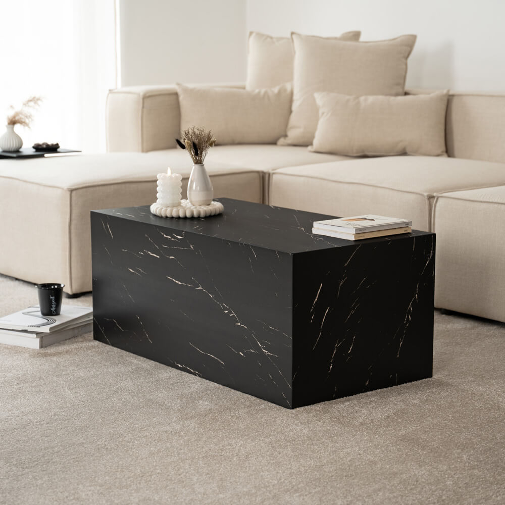 Home Deluxe Salontafel AMIRI Zwart L
