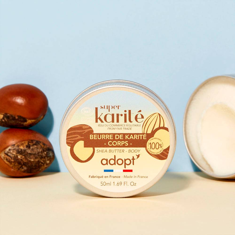 Super karitéBeurre de karité corps 50ml