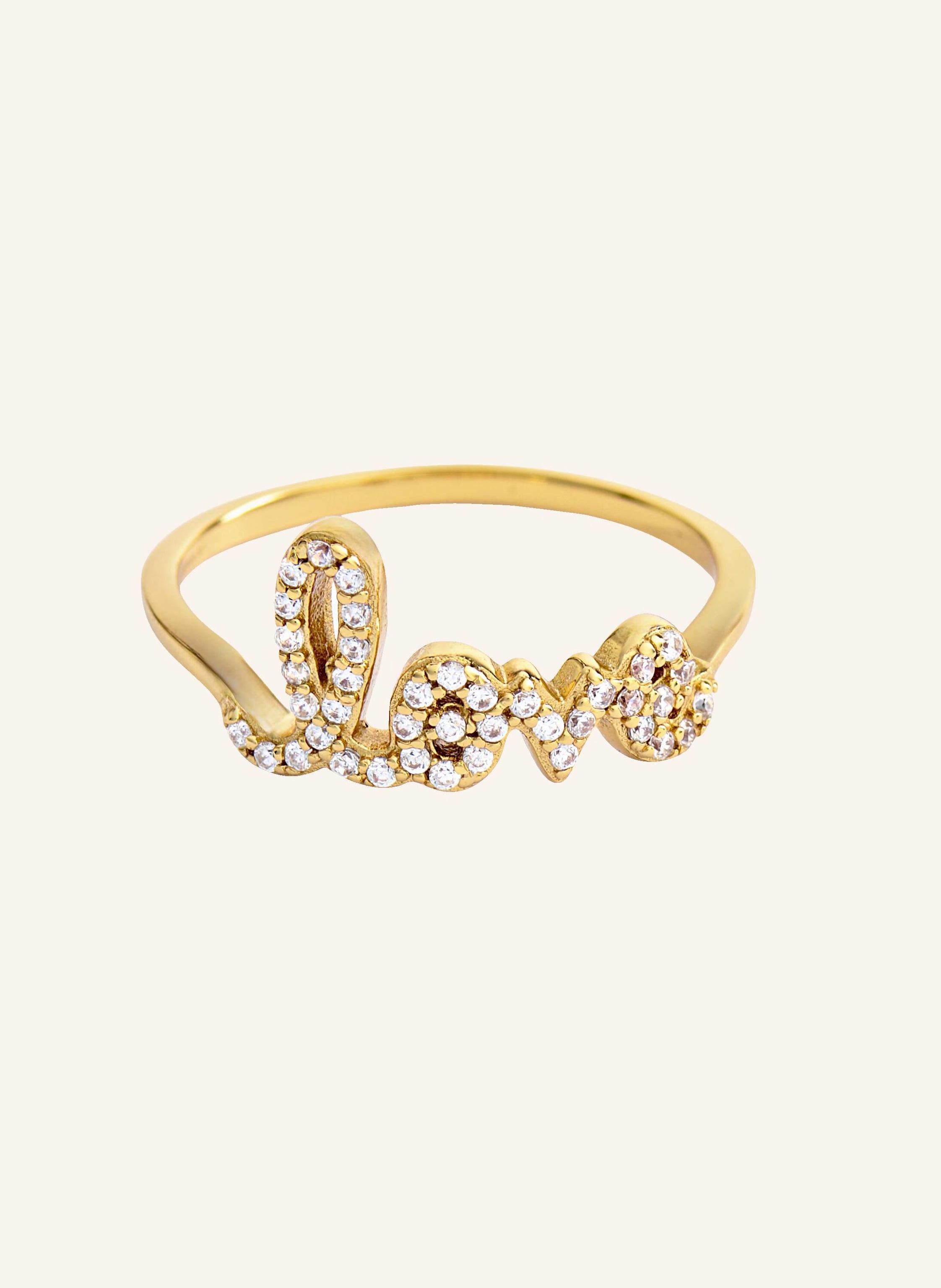 OHH LUILU Ring LOVE by GLAMBOU