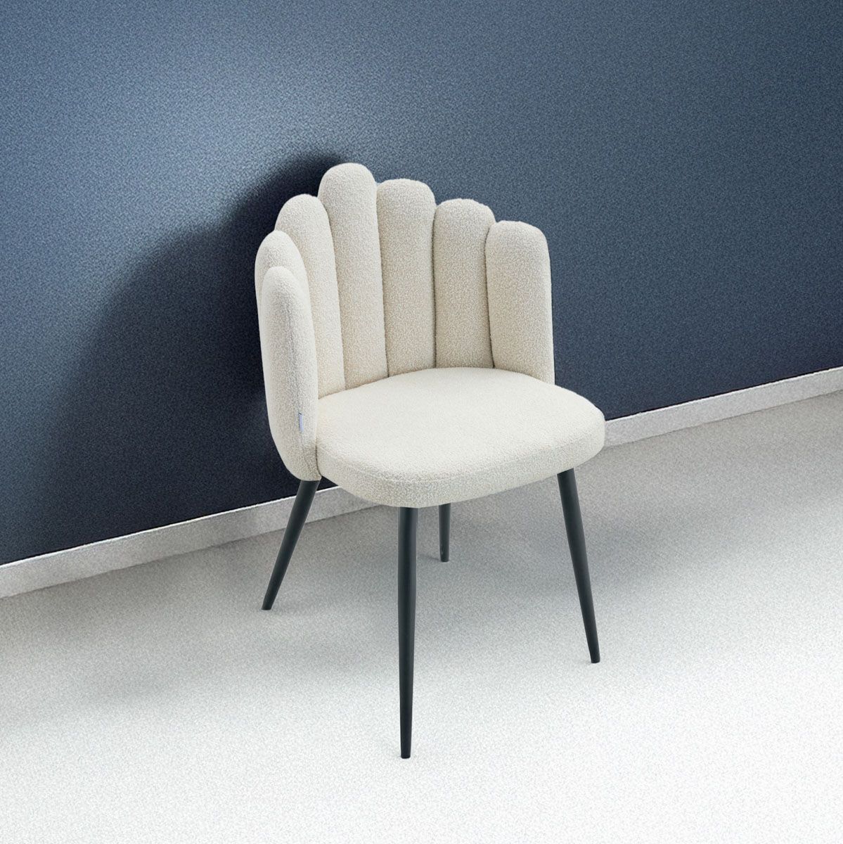 Krzesło LUXE Ecru 56x55x86 cm