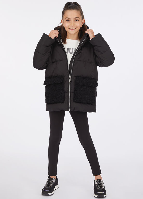 Cappotto in nylon trapuntato