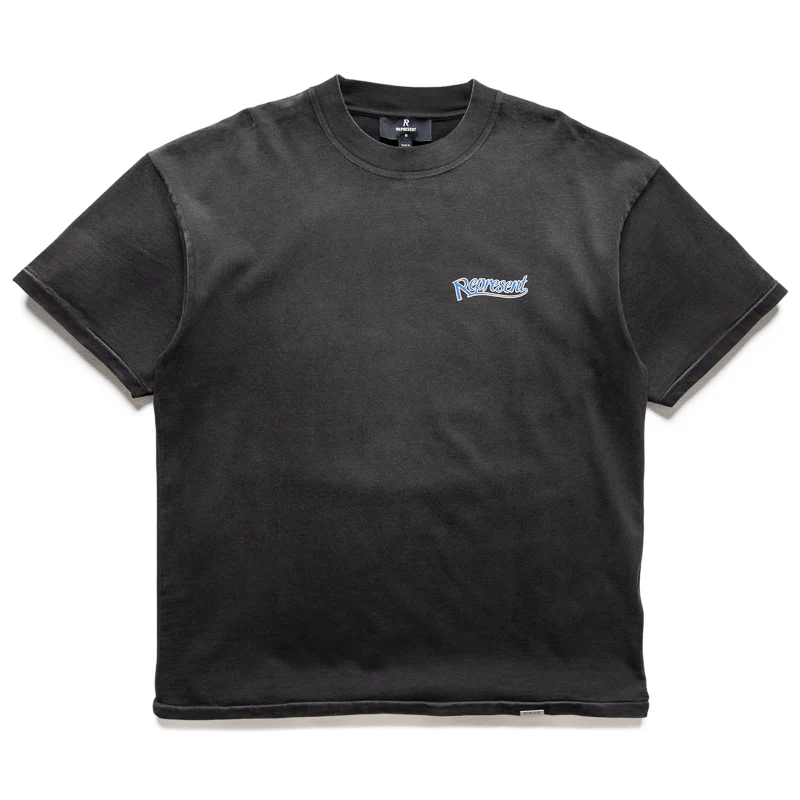 Represent Showcasing Tee - Stained Black