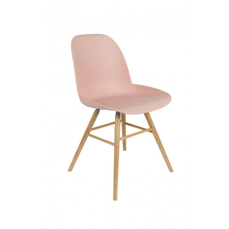 ALBERT KUIP - Chaise design en bois rose