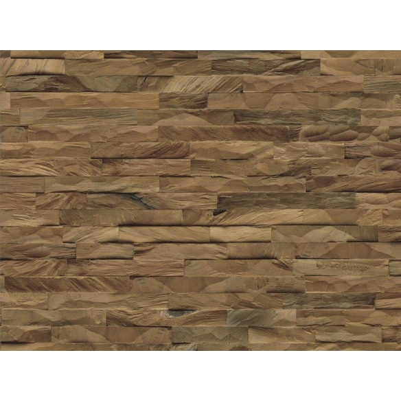 Wandverblender »INDO DIAMONDWOOD«, braun, unbehandelt, Holz, Stärke: 20 mm