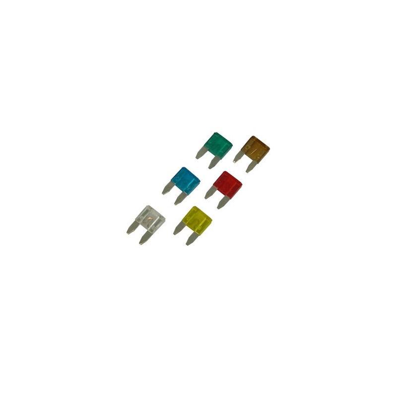 Fusible Mini Plug-in 7,5 - 30 A 6 pièces