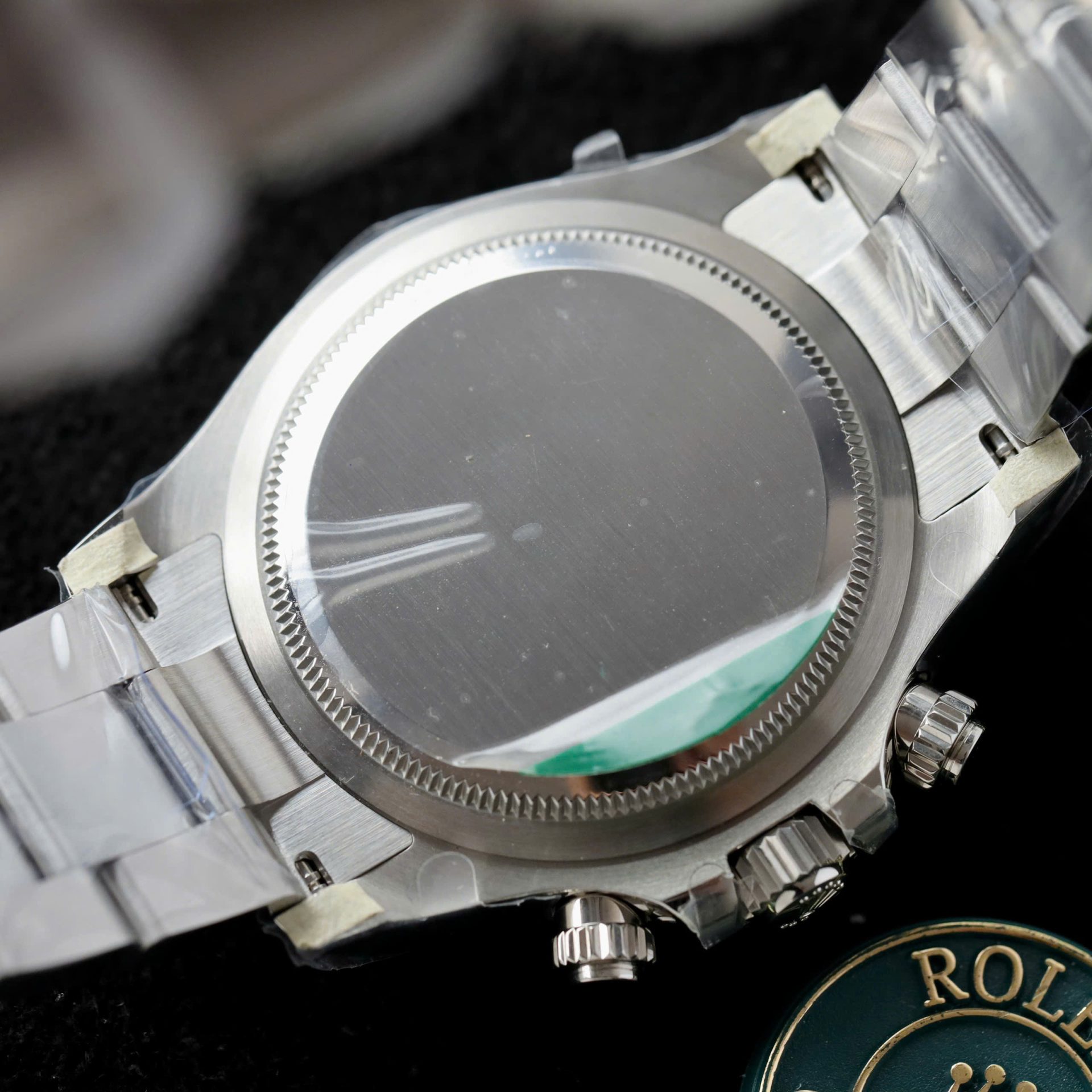 Rolex Daytona 126500 904L Steel Silver Dial With Diamonds 40mm Oyster Super Clone