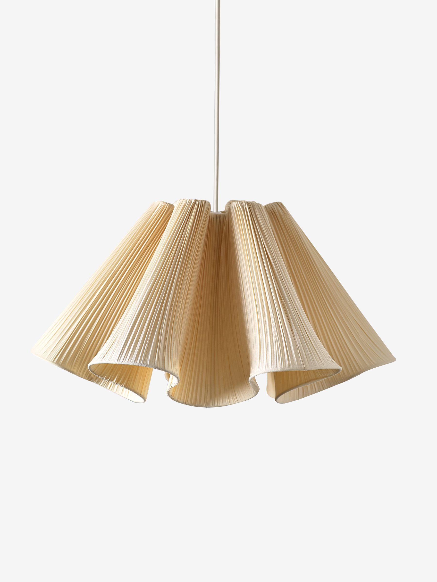 Novogratz Cream Ellis Shade Ceiling Light
