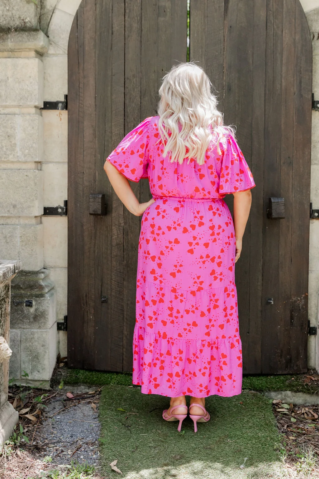 Charlize Dress in Sweet Valentine