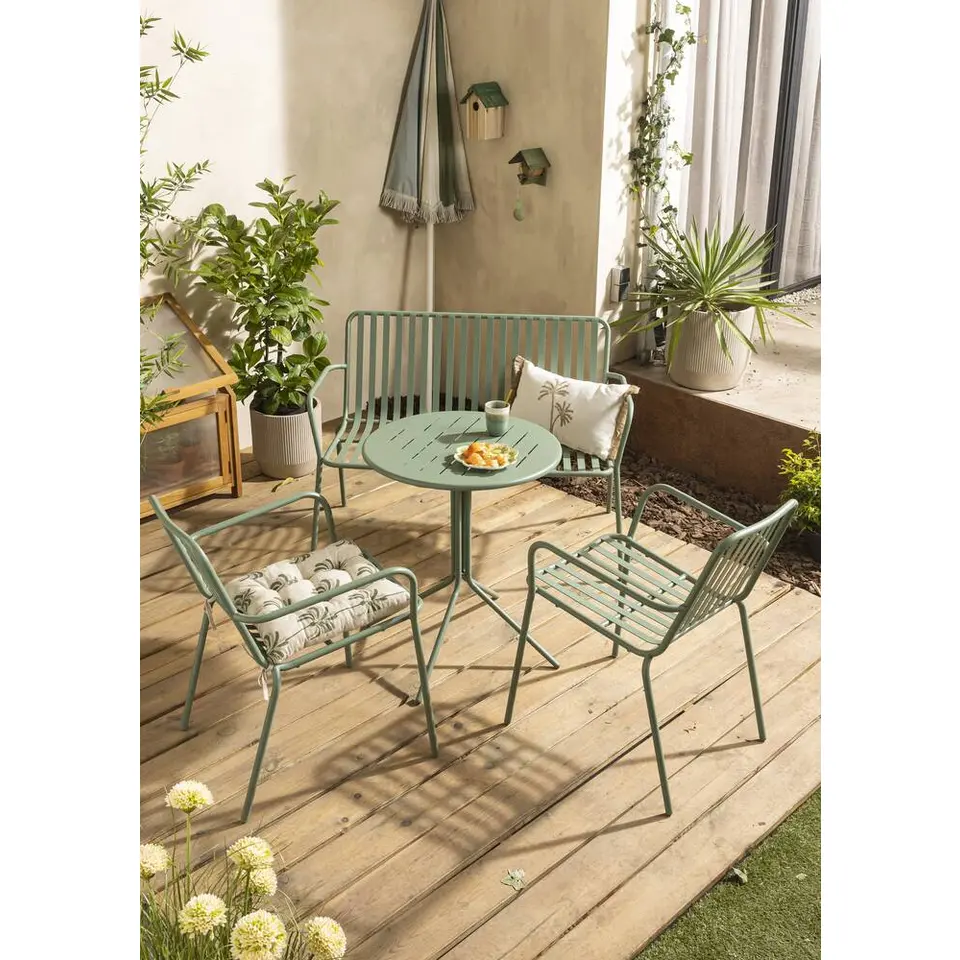 Bistrotafel Vence - groen - 70x&Oslash;60 cm