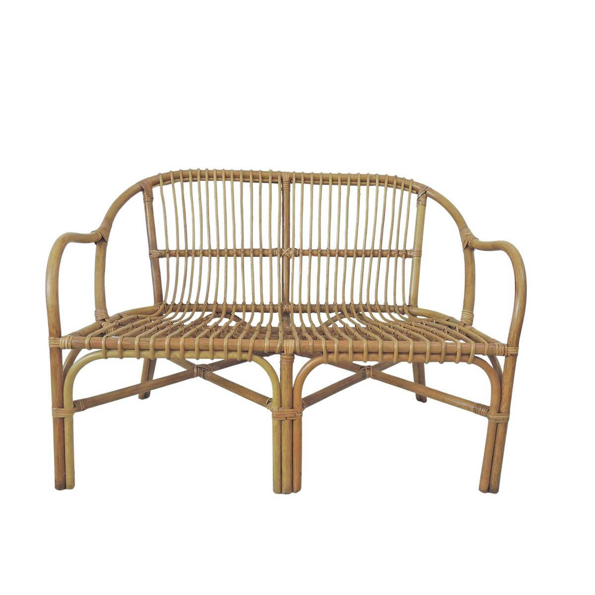 - Banquette en rotin