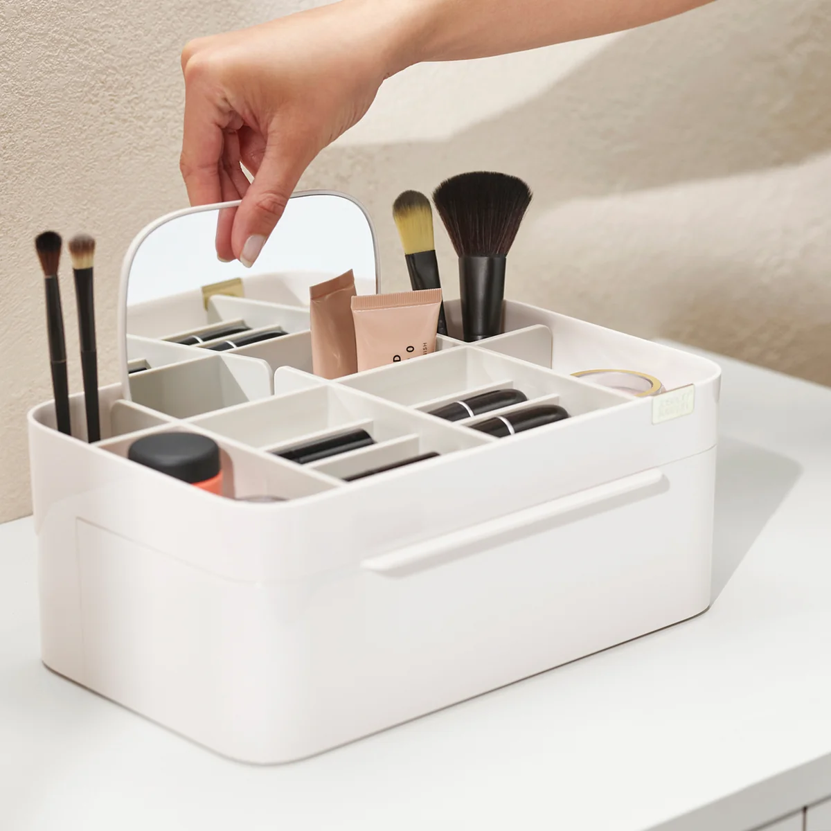 Joseph Joseph - Viva Kosmetik-Organizer mit Spiegel