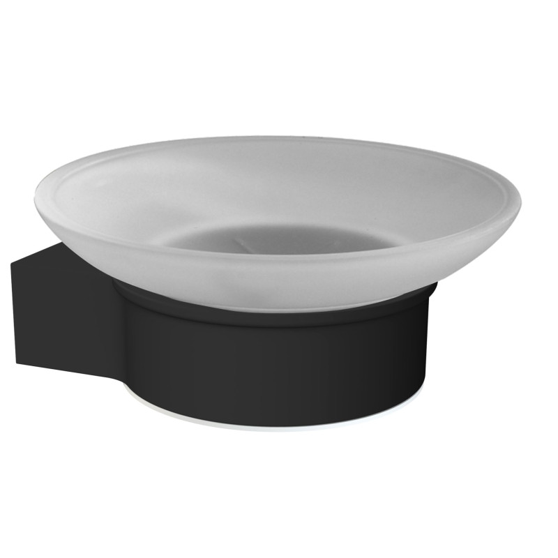 Porte-savon Loft Game noir mat ALLIBERT