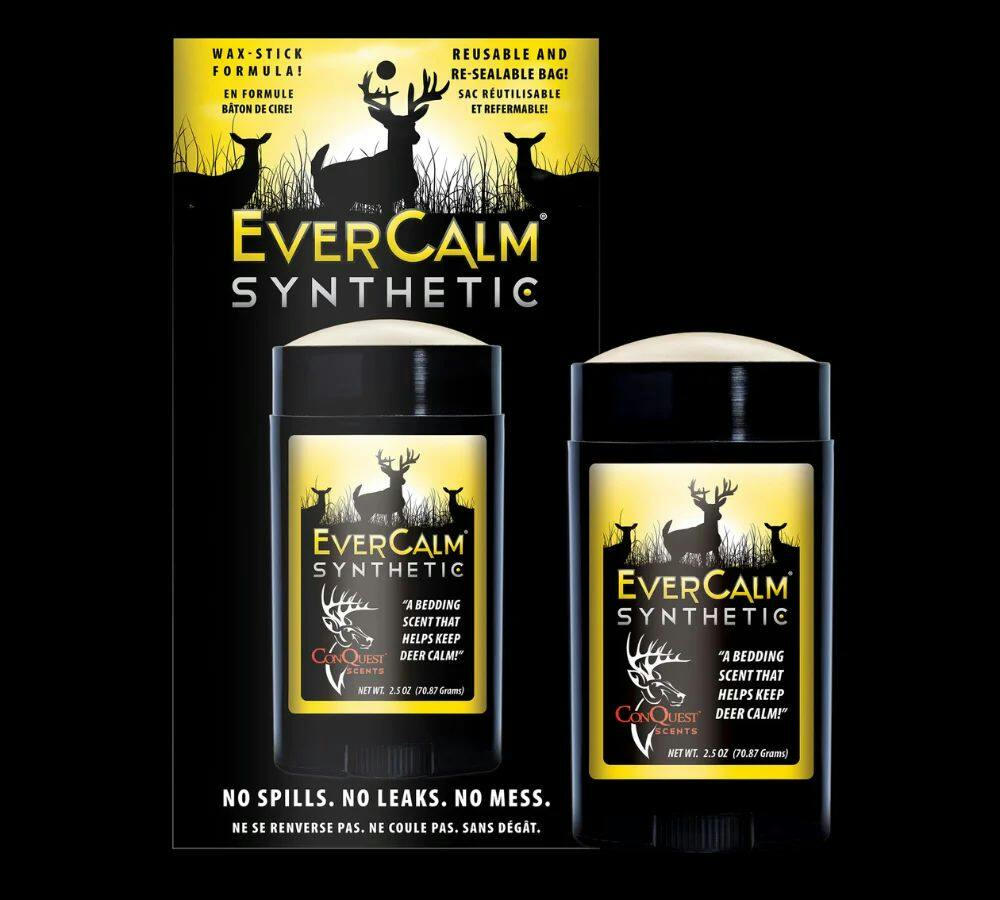 Conquest Scents EverCalm Synthetic Hunting Wax Stick Deer Calm, 70-g