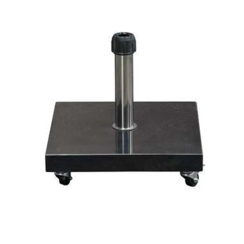 Garden Impressions Eureka granieten parasolvoet 40 kg - zwart