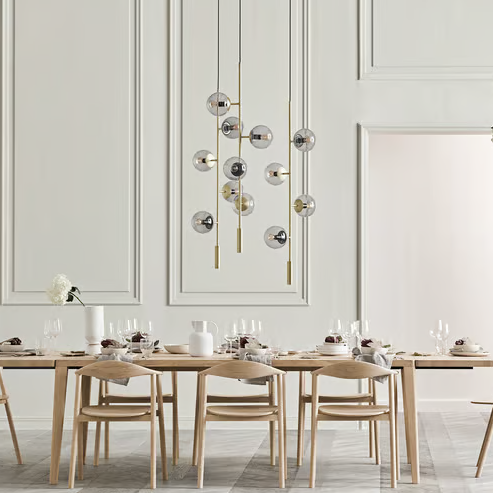 Bolia Orb Hanglamp - Verticaal - Goud