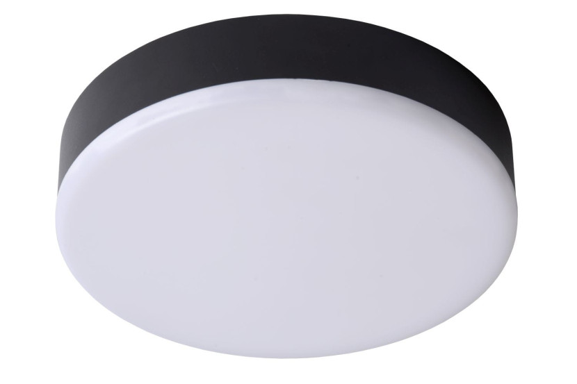 Plafon CERES okrągły czarno-biały LED 1x30W 21,5cm 2481lm IP66 Lucide