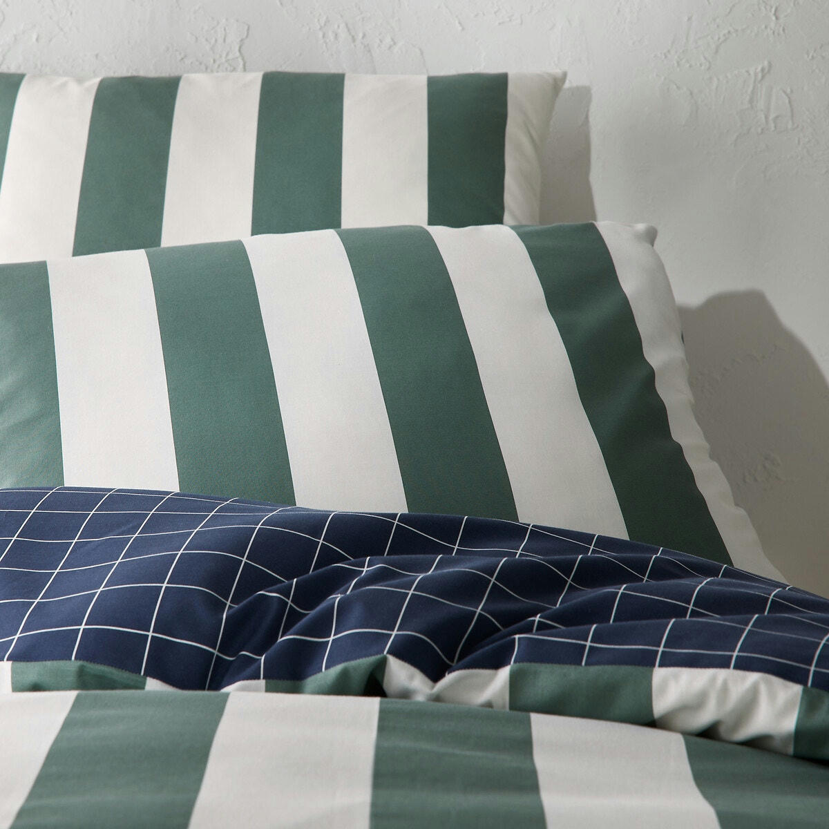 Housse de couette 30% coton recyclé, Paco