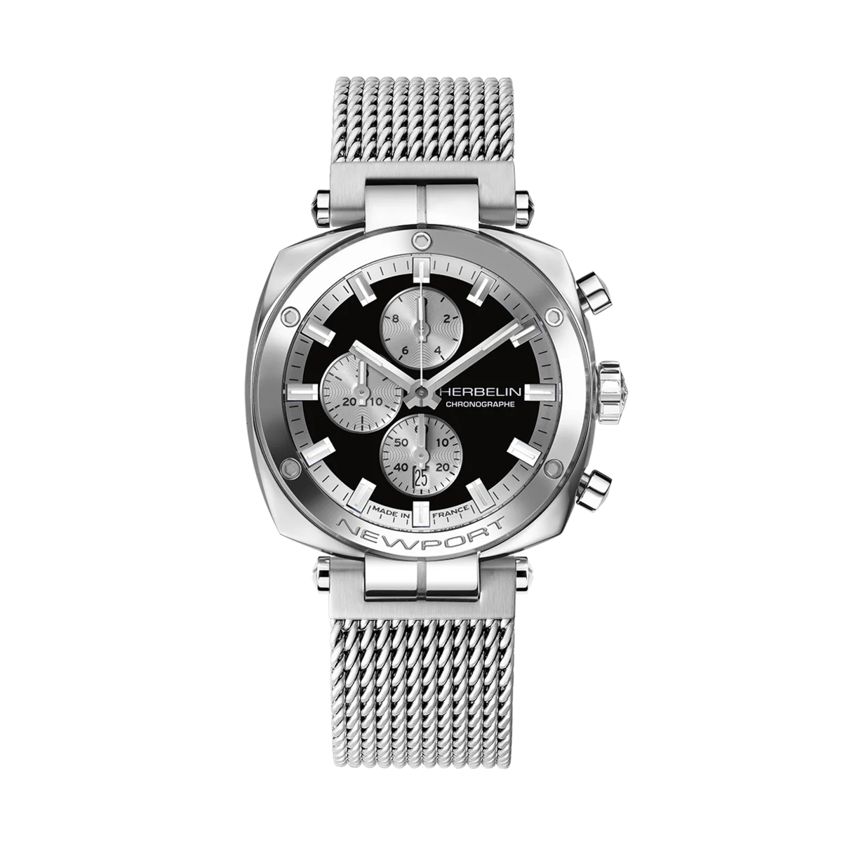 NEWPORT – HÉRITAGE CHRONO – MAILLE MILANAISE