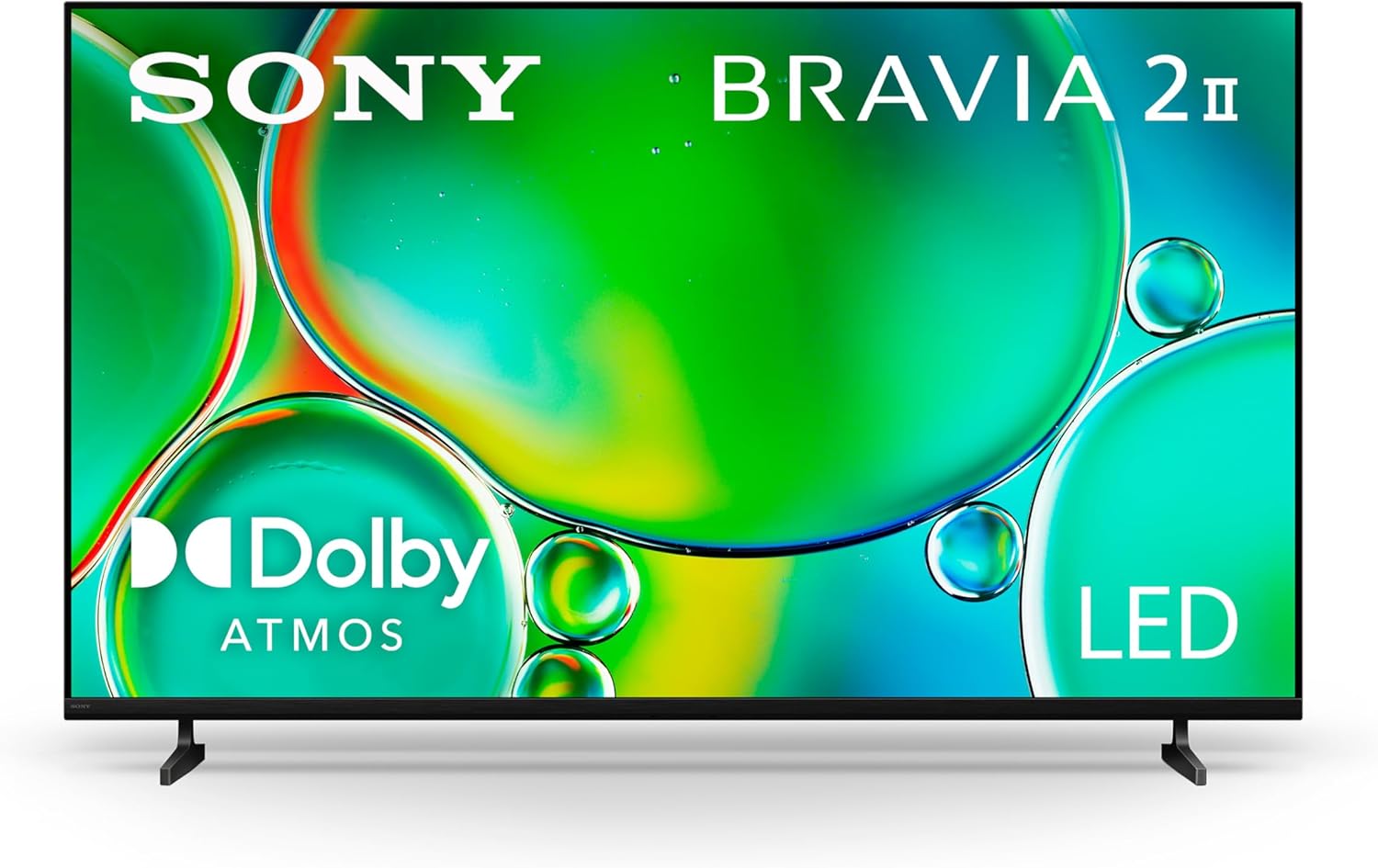 Sony BRAVIA 2 II 55 Inch 4K Ultra HD LED Smart TV with Google TV and Exclusive Features for PlayStation®5 (K-55S20M2)  2025 Model