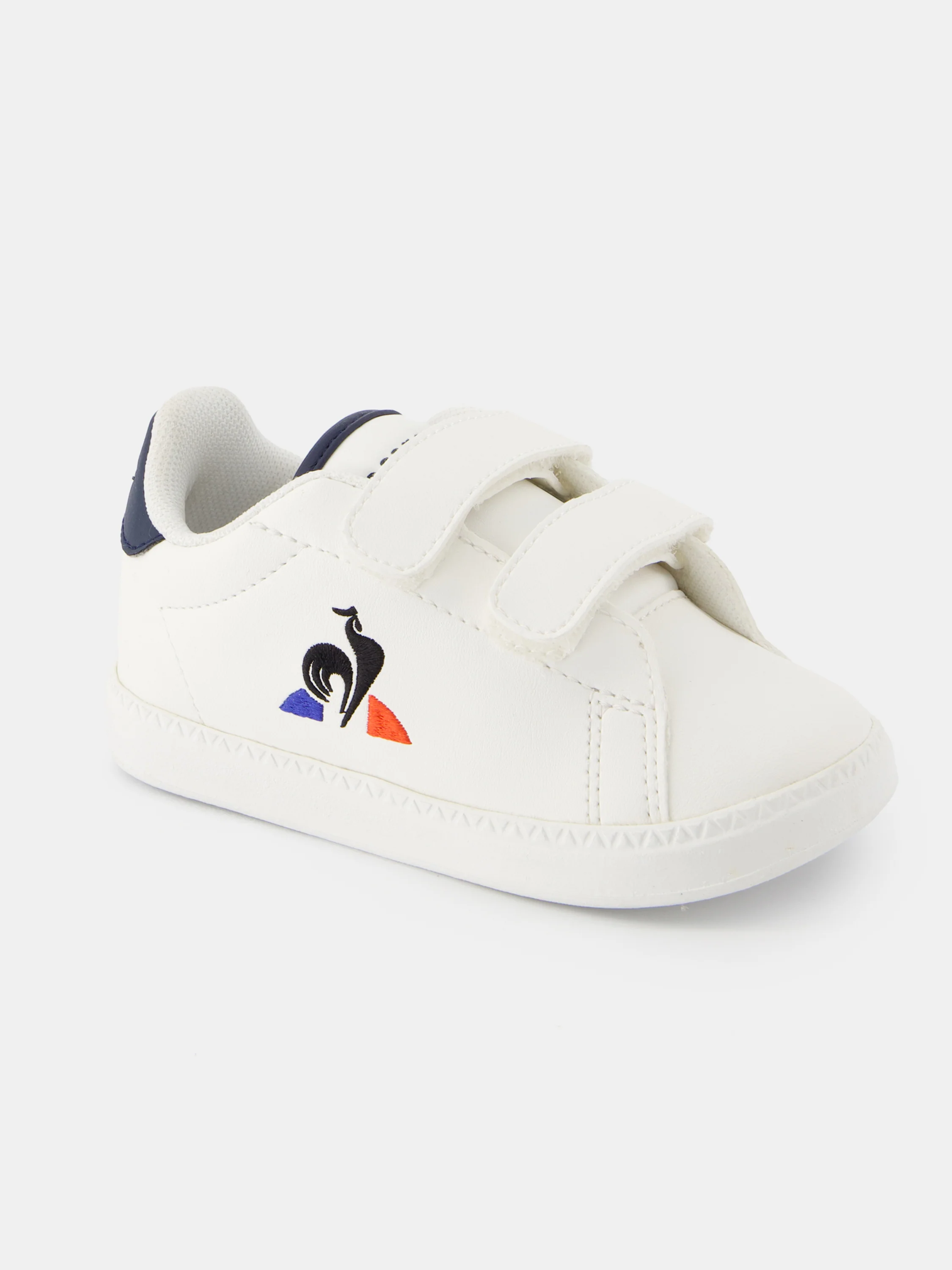 Chaussures blanches à scratch COURTSET_2 bébé