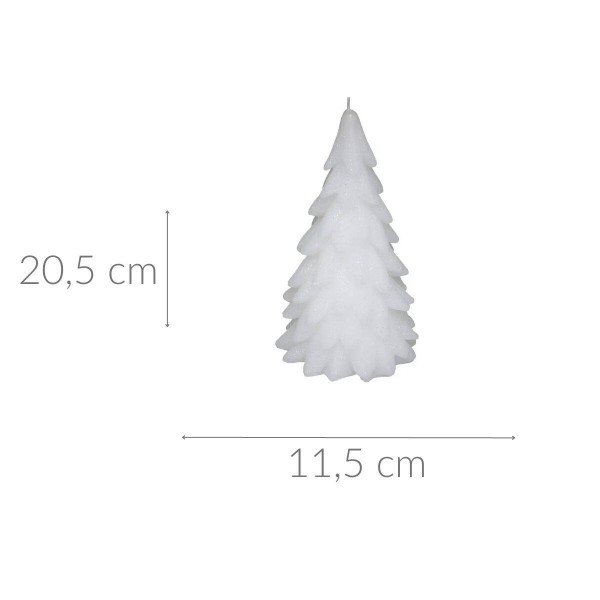 Świeca choinka 396 g, 20,5 cm