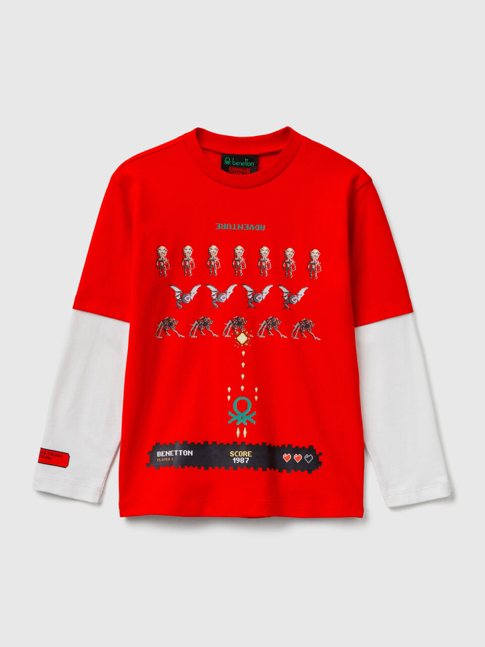 T-shirt with Stranger Things print