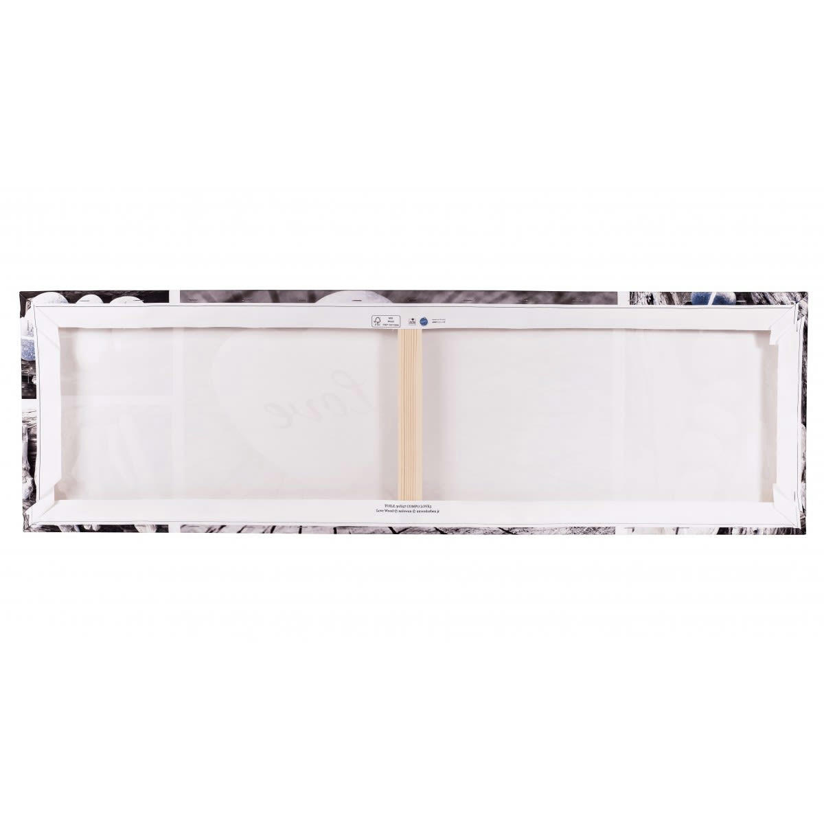 ANIMAUX - Tableau sur toile tigre du bengale 30x97 cm