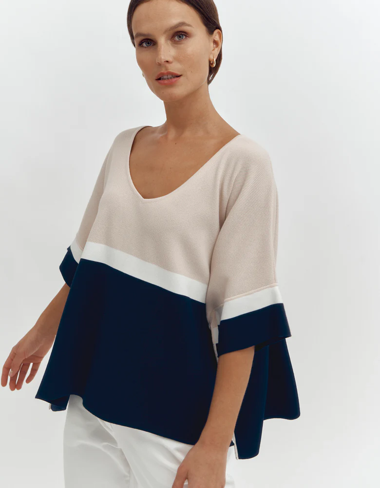 Pull/cape maille oversize ANESS/87206/886