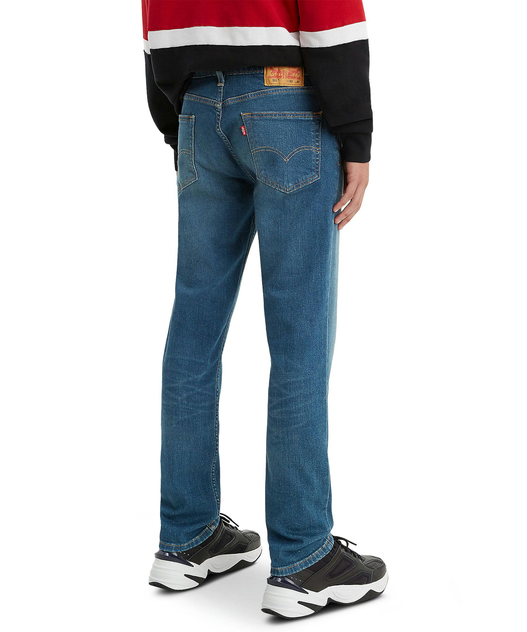 Levi's Men's 511 Azalea Additional Stretch Slim Fit Jeans - Medium Wash