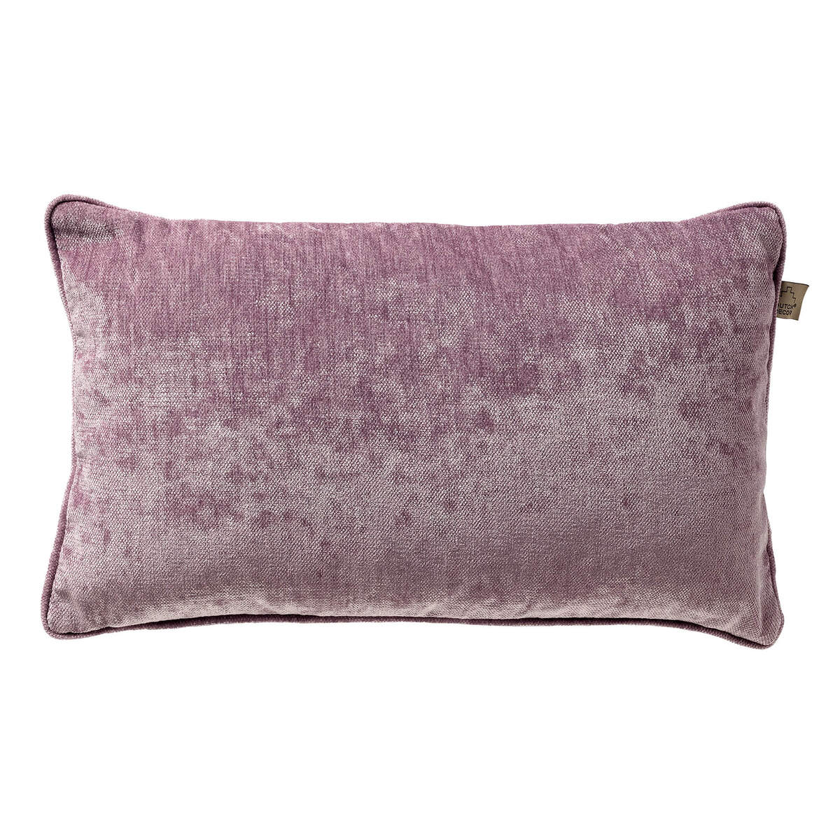 LEWY - sierkussen 30x50 cm - glansvelours - Dusky Orchid - paars