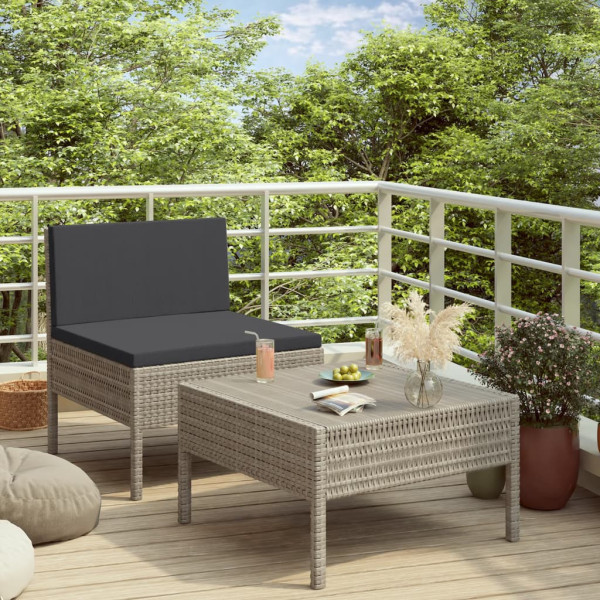 Zestaw Mebli Ogrodowych Komplet Wypoczynkowy Na Taras Balkon Ogród Rattan
