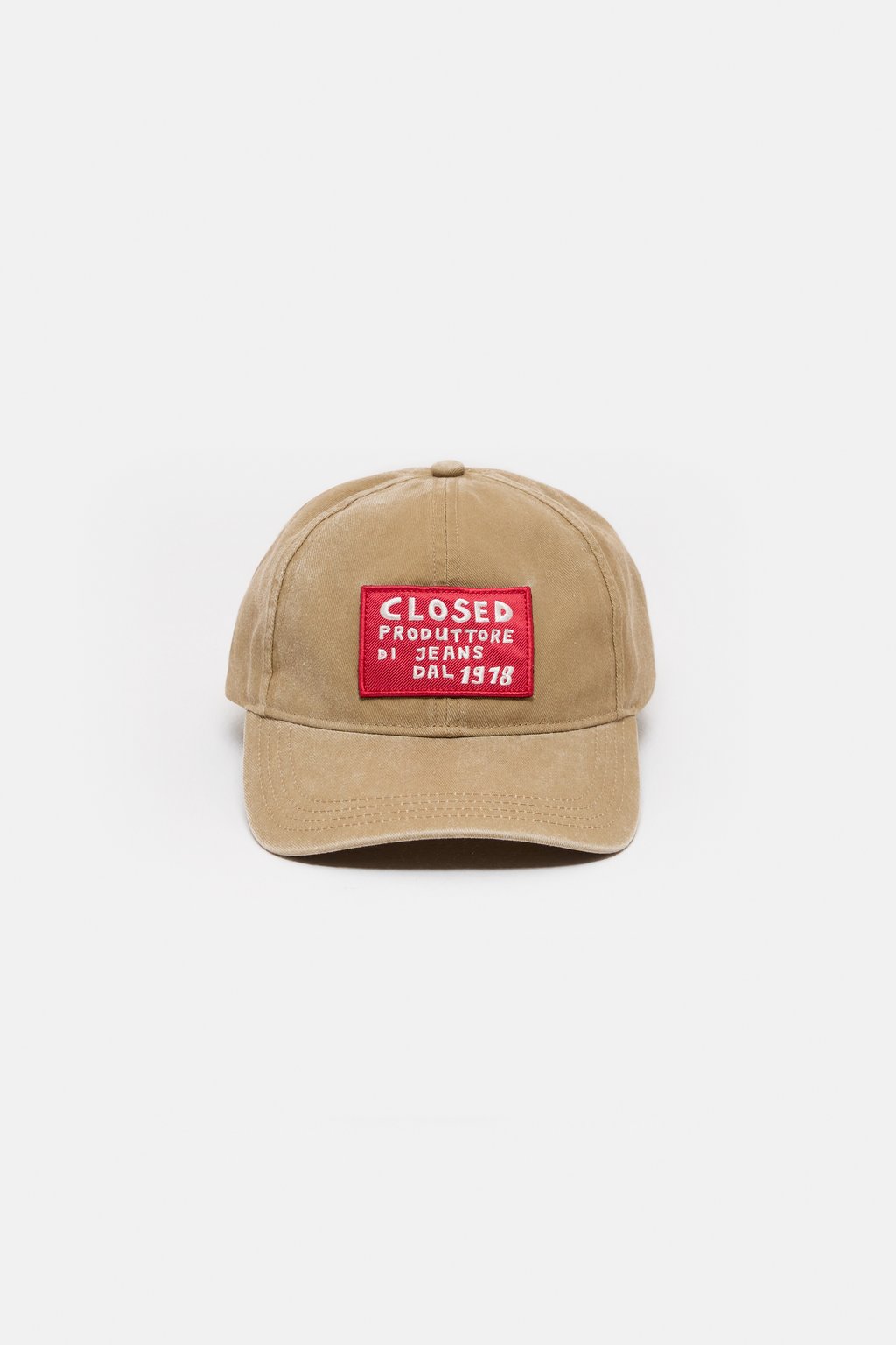 Baumwoll-Cap mit Patch