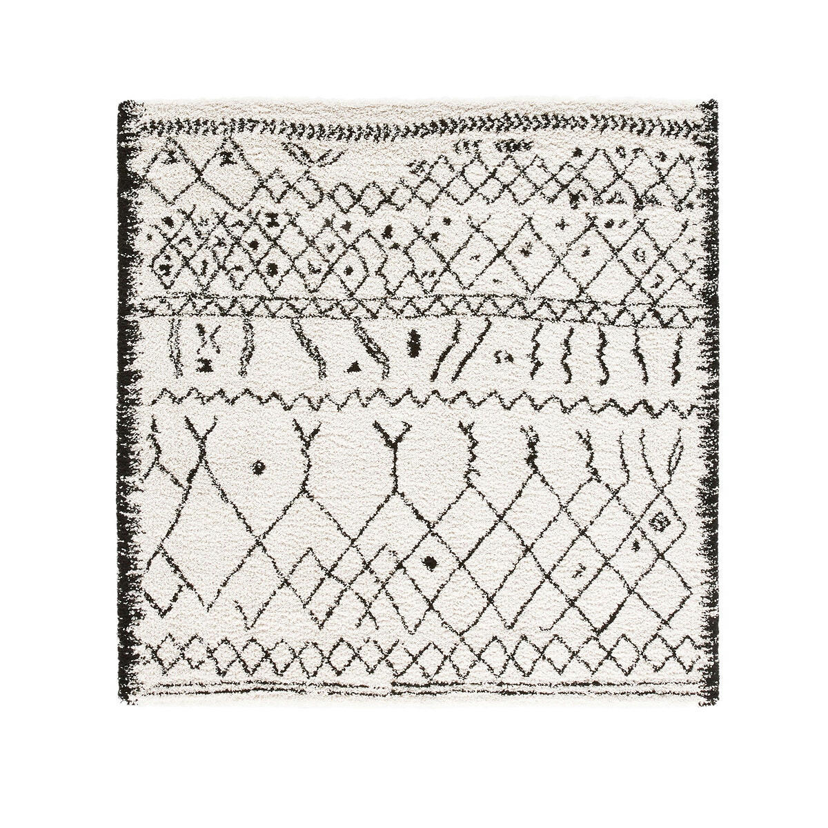 Tapis style berbère forme carré, Afaw