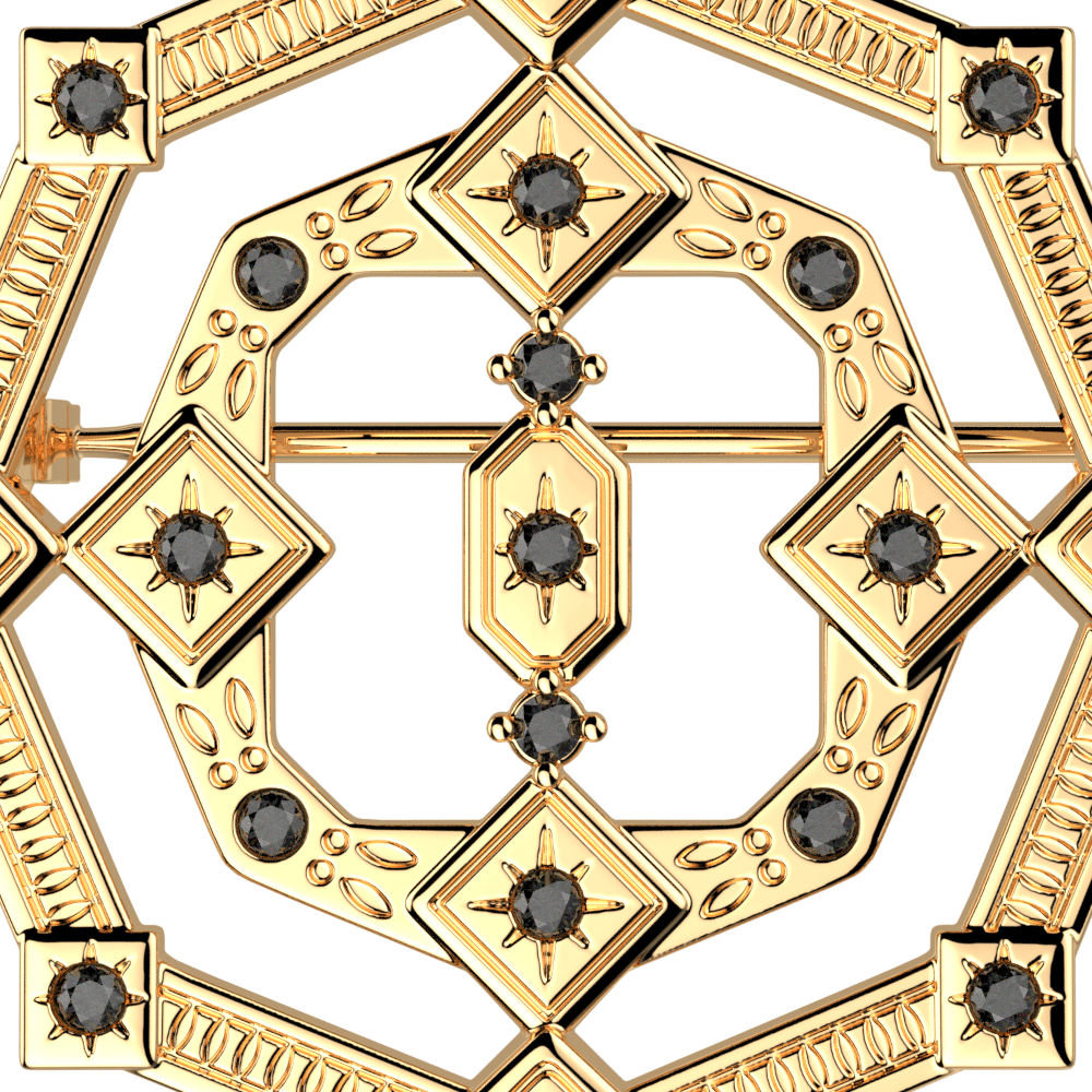 Broche Tamara