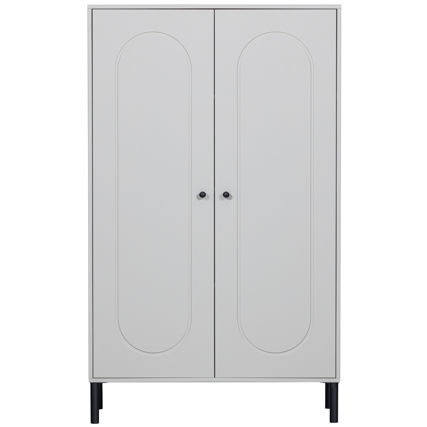 WOOOD lage kast Xina - Grenen - Wolkengrijs - 149x90x40