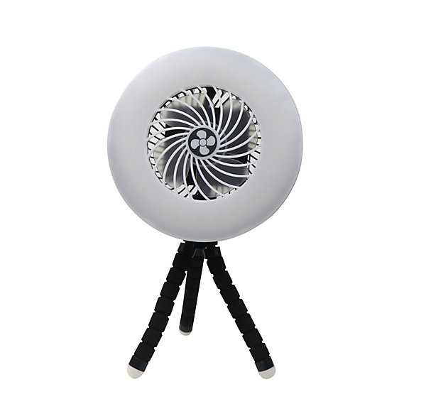 MAXIMUS - lampe Ventilateur rechargeable M-CAMP-002 - 200lm