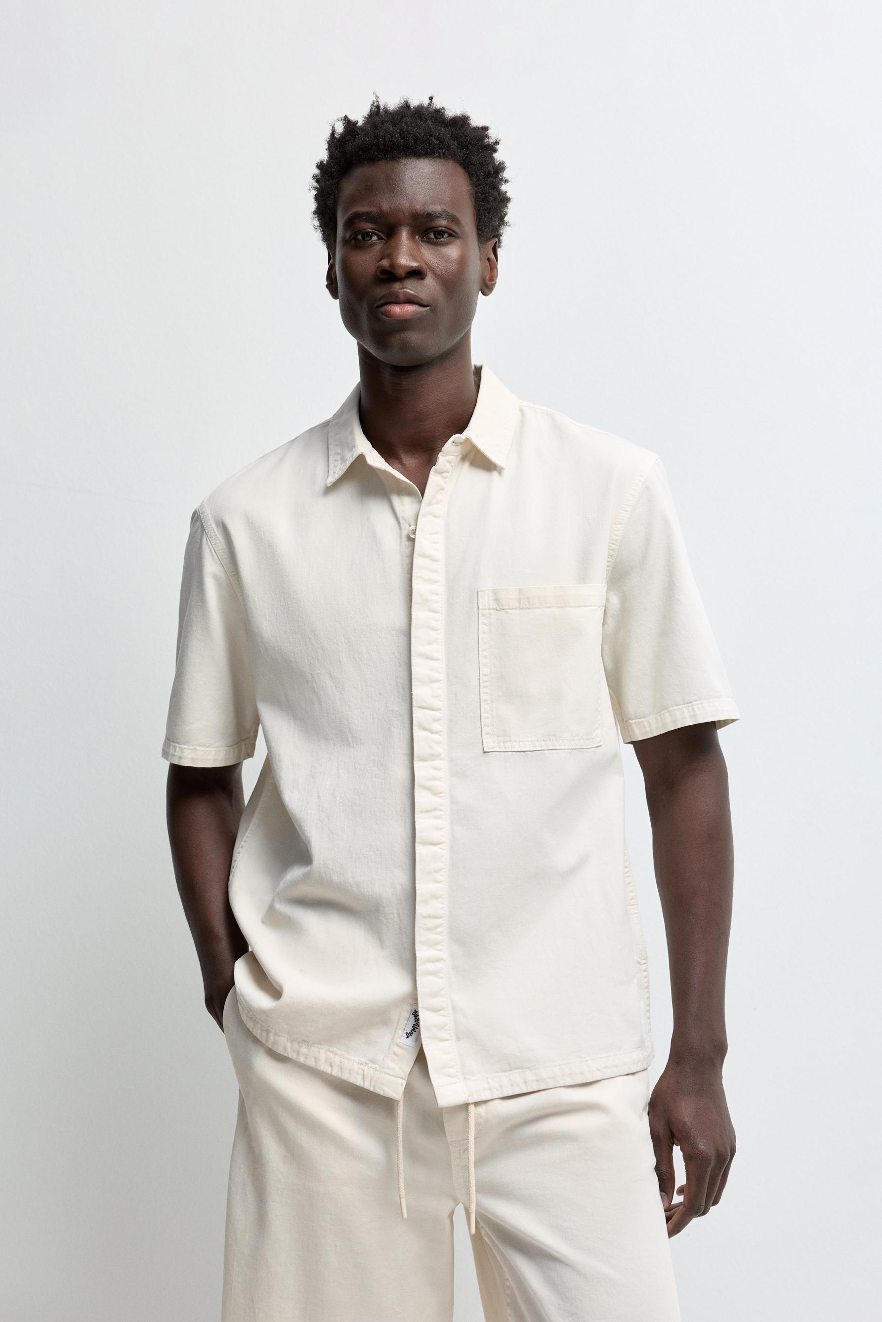 Camisa denim boxy