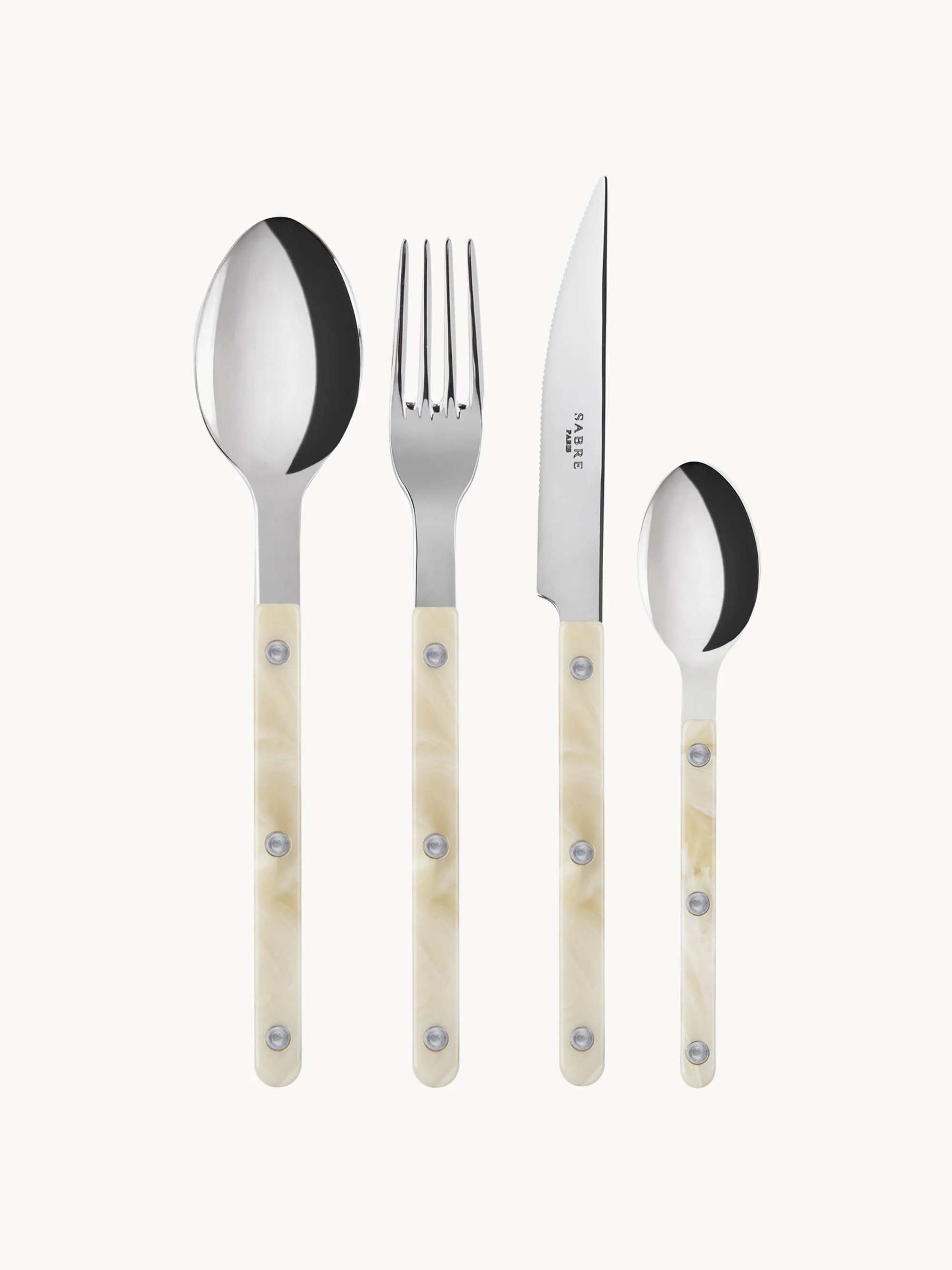 Edelstahl-Besteck-Set Bistrot, in verschiedenen Größen erhältlich