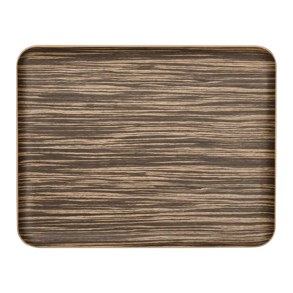 Serviertablett Wood Ebony