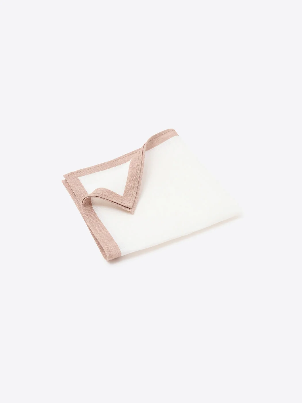 Pochette de costume en lin